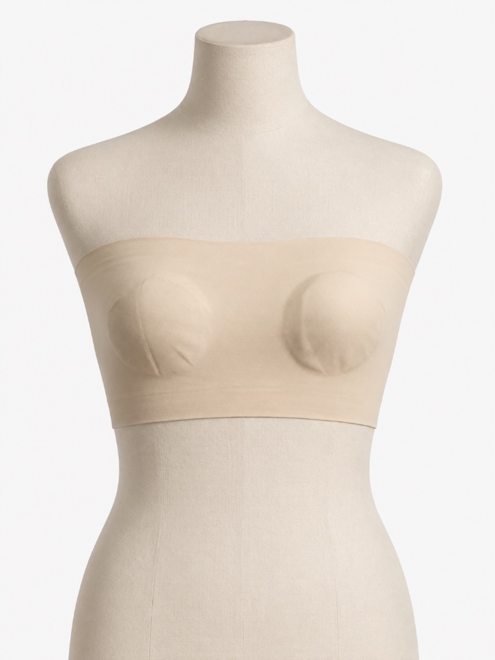 Silicone Breast Form Bandeau Top / Faux Boobs - Size XL (Fits like XS/S)